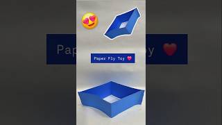 Paper Fly Toy for kids  kids Activities Video viralshort shortsfeed youtubeshorts kidscraft [upl. by Enirehtak261]