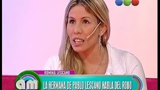 ROMINA LESCANO ENTREVISTA EN AM LA ESTAFA [upl. by Balch]