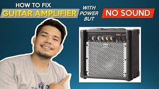 How To Fix Guitar Amplifier With No Sound [upl. by Elletnohs549]