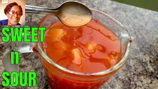 Sweet n Sour Sauce  Homemade Sweet n Sour Sauce recipe  Easy Sweet n Sour Sauce Recipe [upl. by Clarise710]