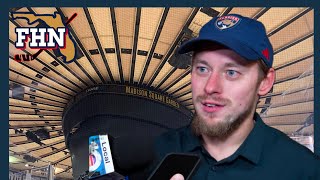 Vladimir Tarasenko Morning Skate Florida Panthers at New York Rangers Game 1 [upl. by Yentiw]