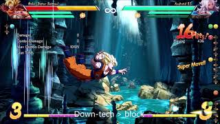 DBFZ Android 21 Option Select oki [upl. by Ecital315]