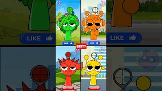 Sprunki Ketchup Challenge Meme Animation Pack 3 sprunki shorts animation [upl. by Acihsay]