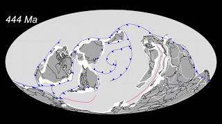 Plate Tectonics 750Ma to Today by CR Scotese [upl. by Badger594]