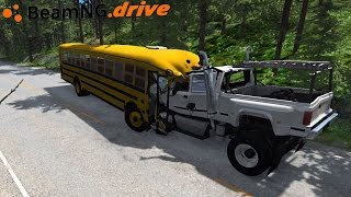 BeamNGdrive  HIGH SPEED CRASHES [upl. by Ahtinak]