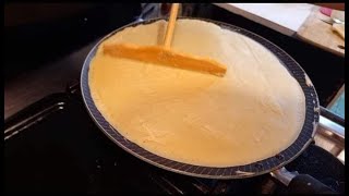 COMO HACER MASA DE CREPAS PARA NEGOCIO RECETA FÁCIL DE CREPAS CREPAS DE ZARZAMORA [upl. by Alvord267]