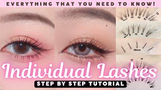 BEST Lashes for YOUR Eyes  INDIVIDUAL LASHES Step by Step Tutorial  Easy amp Beginners Friendly [upl. by Eduj]