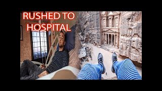 Exploring Petra Gone Wrong Rushed to the Hospital in Jordan [upl. by Denton]