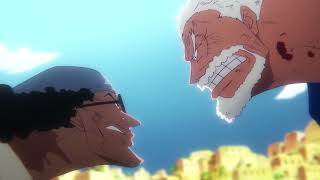 One Piece 1121  1122 Unreleased OST  Garp VS Kuzan Aokiji  Garps Sacrifice [upl. by Laud]