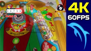 Pinball Hall of Fame The Gottlieb Collection 🔥4K PC Dolphin Emulation 🐬 3840 x 2160 Gameplay🔥 [upl. by Dlanod]