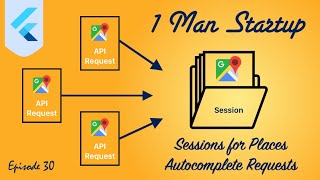 Ep 30 Google Places Autocomplete API Request Session Tokens for Flutter [upl. by Bucella374]