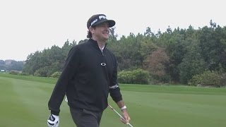 Bubba Watson’s near albatross at HSBC [upl. by Margalo]