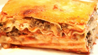 Lasaña de Carne Molida ∘ Beef Lasagna ∘ Ep 41 [upl. by Mervin]