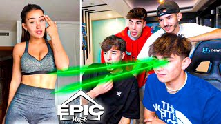 Enfrentando a Chicas de Tiktok VS La Epic House [upl. by Enalahs159]