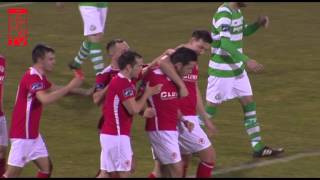 Goal Billy Dennehy vs Shamrock Rovers 18032016 [upl. by Marden]