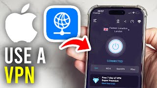 How To Use VPN On iPhone  Full Guide [upl. by Astra]