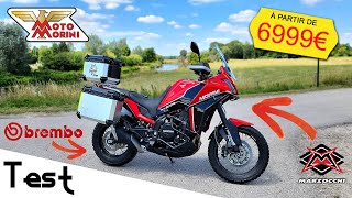 quotTestquot Un trail italien suréquipé au tarif dun CB500X 😵 quotMoto Morini XCape 649 de 2022quot [upl. by Bever927]