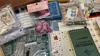 Stationery Pal HAUL  Unboxing  Journal amp Craft Supplies scrapbookingsupplies [upl. by Pollyanna]