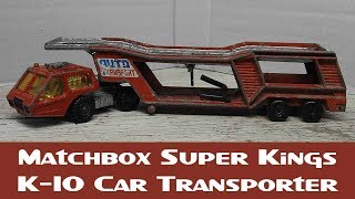 Matchbox Restoration Super Kings K10 Car Transporter [upl. by Krever]