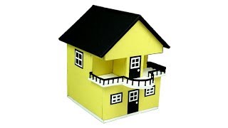 How to Make Amazing House from Cardboard [upl. by Idnis]