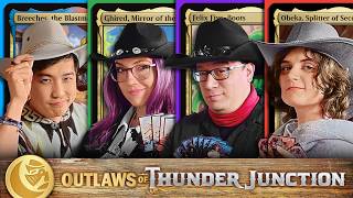 Outlaws of Thunder Junction wTaalia Vess  Game Knights 69  Magic The Gathering Commander Gameplay [upl. by Aynwat160]