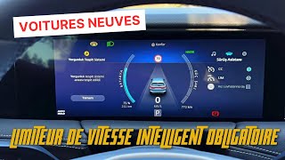 Comment fonctionne le nouveau limiteur de vitesse intelligent obligatoire sur les voitures neuves [upl. by Yttig]