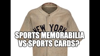 Investing in Sports Memorabilia vs Sports Cards Record Breaking Sales Rock the Market [upl. by Razaile]