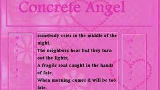 Concrete Angel  Martina McBride  WITH LYRICS [upl. by Worden162]