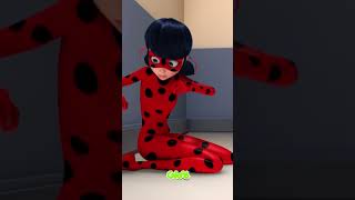 QUEM É VOCÊ ADRIEN E MARINETTE TEM MEMÓRIA APAGADA 😱  MIRACULOUS LADYBUG 3ª TEMP Shorts [upl. by Tilney]