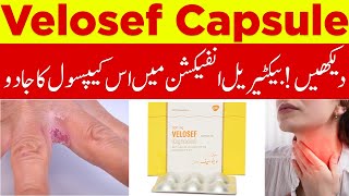 Velosef Capsule 250mg amp 500mg Cephradine Velosef Capsule Uses  Benefits amp Side effects in Urdu [upl. by Sidonius570]