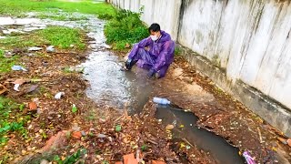 Flash Flooding Blocked Drains Cleaning With Big Whirlpools [upl. by Henderson]