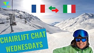 Skiing La Rosiere France To La Thuile Italy  THE BEST SKI DAY OUT EPS 18 [upl. by Soinotna]