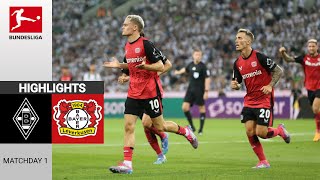 Borussia MGladbach  Bayer Leverkusen  23  Höhepunkte  Bundesliga 202425 [upl. by Earized886]