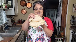 FLOUR TORTILLAS  Step By Step  Tortillas De Harina ❤️ [upl. by Atiuqa]