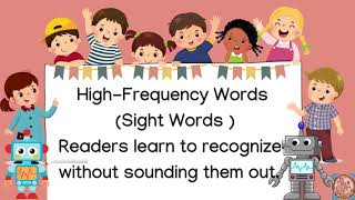 HighFrequency Words Sight Words [upl. by Ycniuqal]