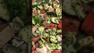 Fattoush Lebanese salad [upl. by Niwrehs]