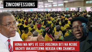 Honai Ma MPs Ve CCC Vodzinga Biti Na Ncube Vachiti Vakavoterwa NeKuda Kwa Chamisa [upl. by Araik836]