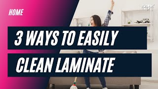 3 Ways to easily clean dirty laminate flooring [upl. by Salvay266]