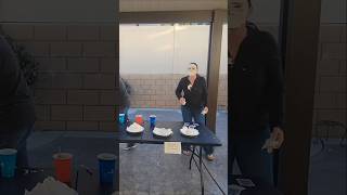 What are the odds of that happening 🤣 Pie in the face game  FUll VIDEO pieintheface funny [upl. by Sherlock]