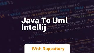 java to uml intellij [upl. by Nuzzi]