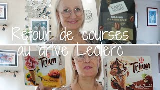 Retour de courses au drive Leclerc 🛒 [upl. by Shama]