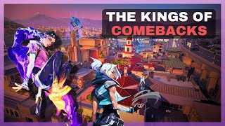 The KINGS of Comebacks  Valorant Highlights [upl. by Yennor]