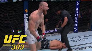 Joe Pyfer knocks out MarcAndre Barriault on UFC 303 prelims  ESPN MMA [upl. by Traci751]