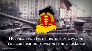 East German Tanker song Unsere Panzerdivision [upl. by Wally]