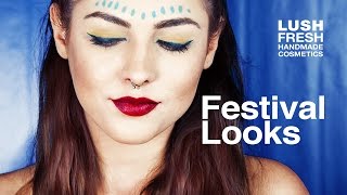 Fresh Festival MakeUp Looks [upl. by Ajiak]