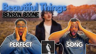 A BREATH OF FRESH AIR Benson Boone  Beautiful Things Reaction [upl. by Soelch399]