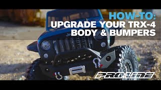 ProLine HOW TO Upgrade Your TRX4 Part 2 [upl. by Eillim]