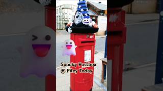 Spooky Postbox  Filey 📮📬👻🎃 Shorts [upl. by Alleuol149]