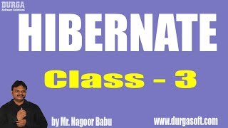 Hibernate Online Training  Class  3  by Nagoor Babu [upl. by Crockett]