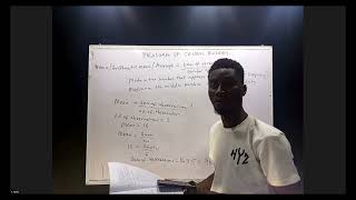 UNILAG POST UTME MATHS CLASS ON MEASURE OF CENTRAL TENDENCY [upl. by Titus]